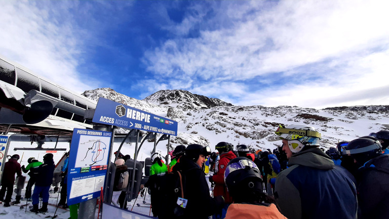 75 cm de neige et 19 de fraîche ! Surprise à 3000 !