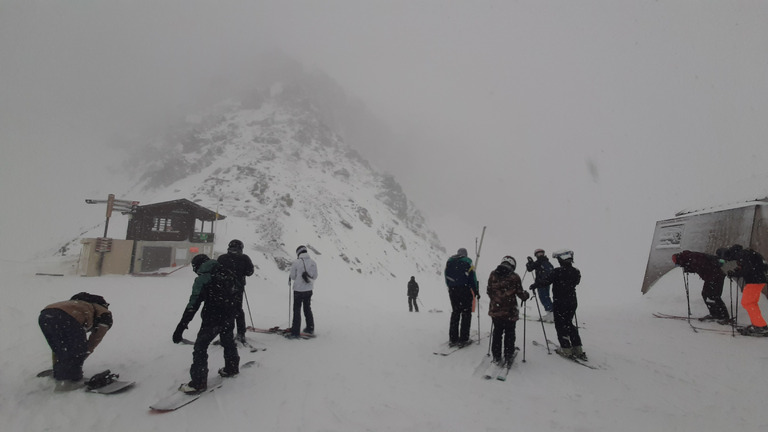 75 cm de neige et 19 de fraîche ! Surprise à 3000 !