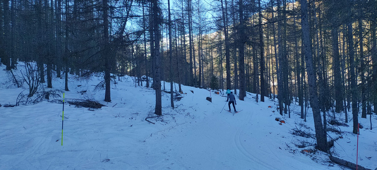 Du bon skating à Névache