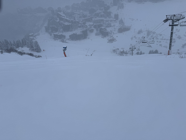 Matinée poudreuse à Avoriaz