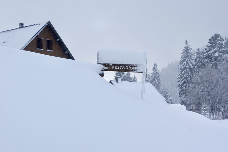 Une première belle chute de neige tant attendue…