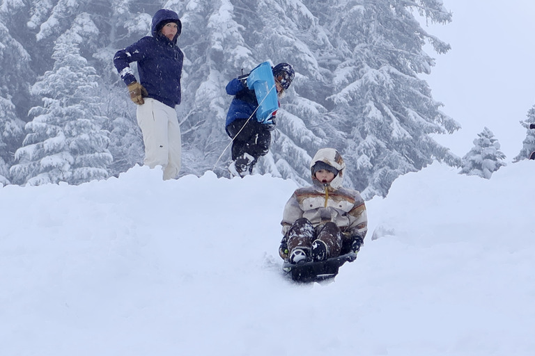 Une première belle chute de neige tant attendue…