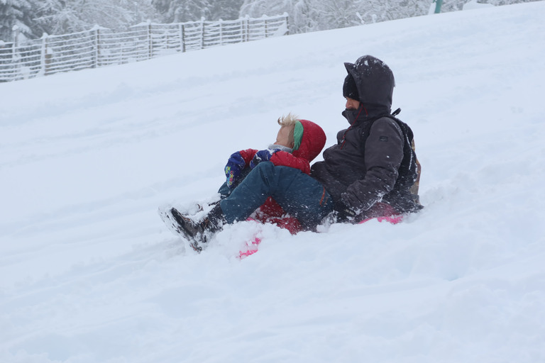 Une première belle chute de neige tant attendue…