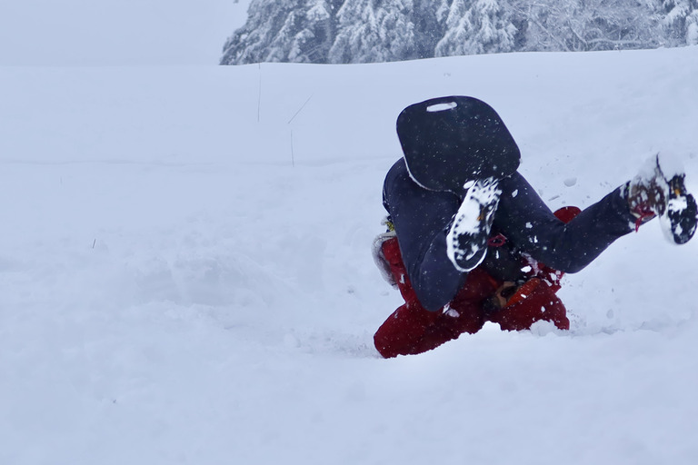 Une première belle chute de neige tant attendue…