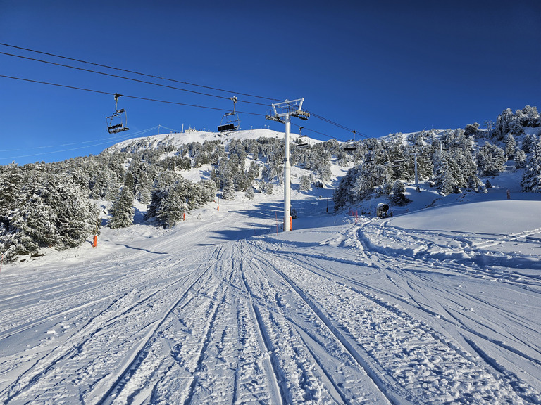 Chamrousse : petite session avant ouverture mercredi 11 décembre