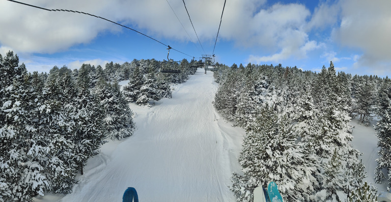 Ouverture dans les Pyrénées, bravo font Romeu !