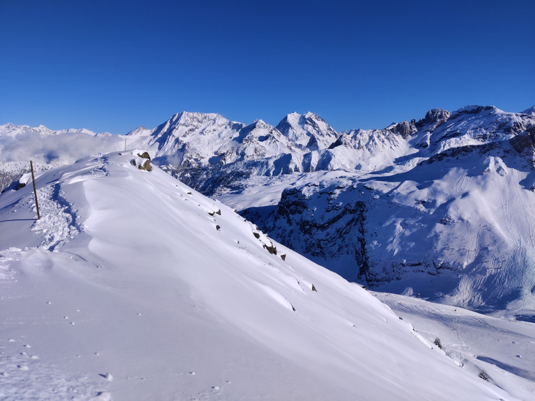 Neige fraîche, une année 2025 qui commence bien