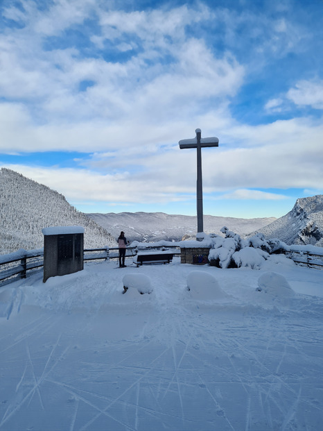 Le Vercors enneigé et froid