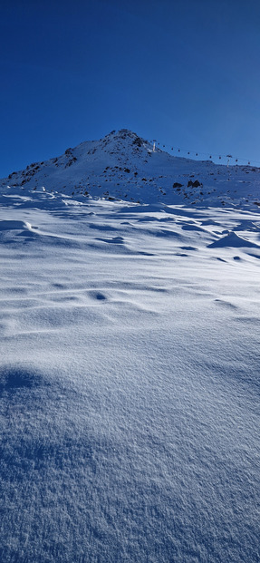 Magnifique journée sur les skis 