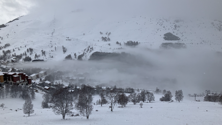 Livraison de neige fraîche 😀