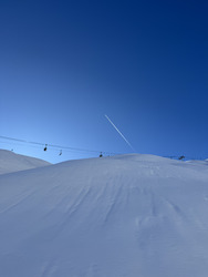 Beau temps, neige dure 