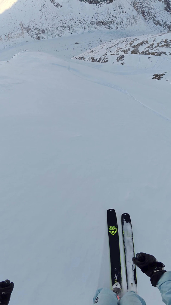 Chamonix: petit tour solo au-dessus du Rognon