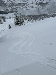 Pow pow à la Balme 🤩