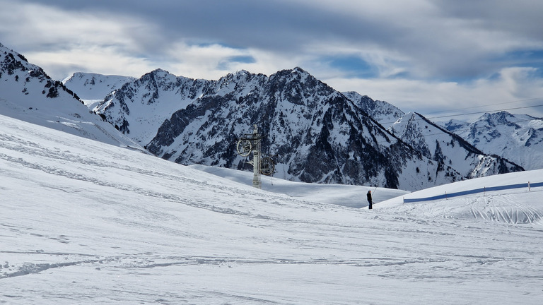 Échauffement à barège la mongie 