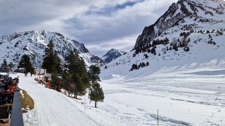 Échauffement à barège la mongie 