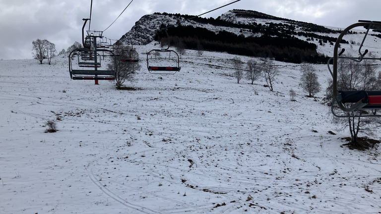 Un manteau neigeux en souffrance😱🫣