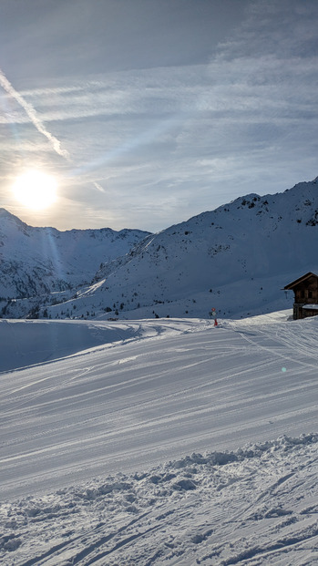 Jour d'après aux Contamines 