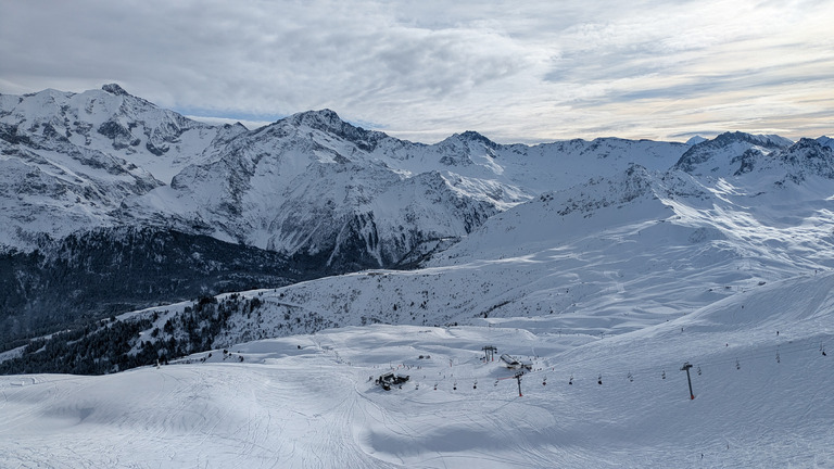 Jour d'après aux Contamines 