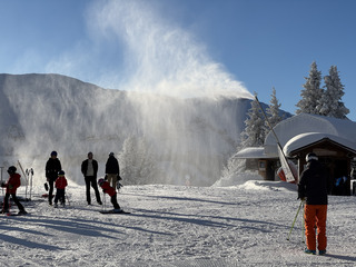 Excellente journée malgré le faible enneigement