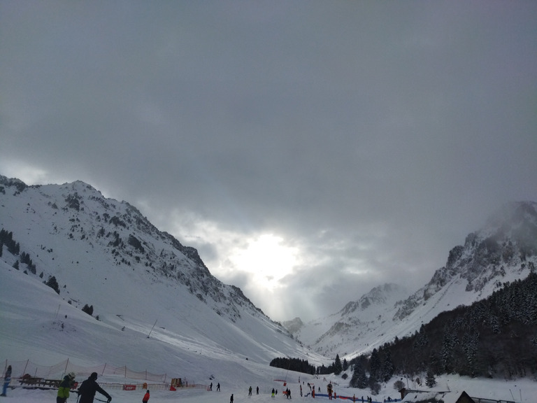 Ambiance neige et pluie 