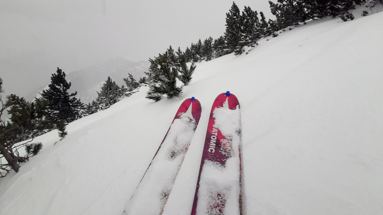 Signal et tunnel, le graal " ski de rando-tempête " !