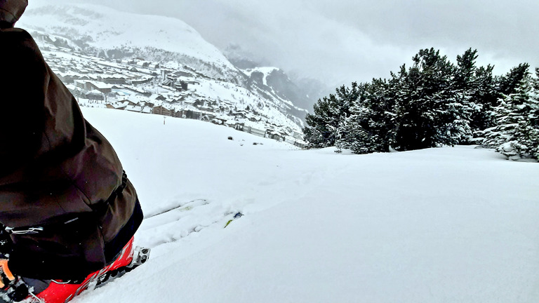 Signal et tunnel, le graal " ski de rando-tempête " !