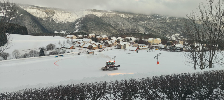 Ouverture du Téléski du village