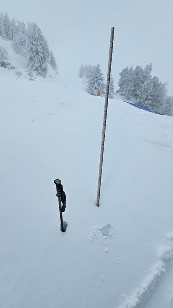 Chamrousse : une grosse fraîche avant Noël