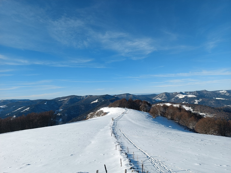 Découverte du Rossberg en ski de randonnée