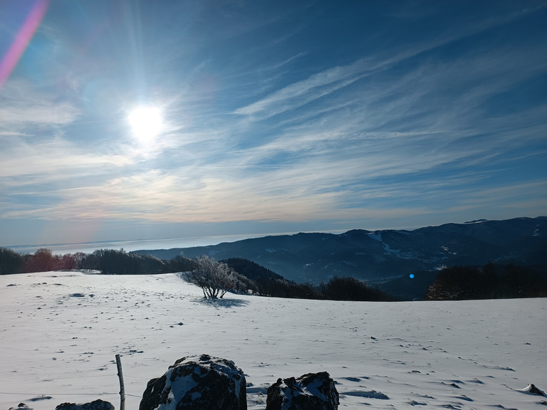 Découverte du Rossberg en ski de randonnée