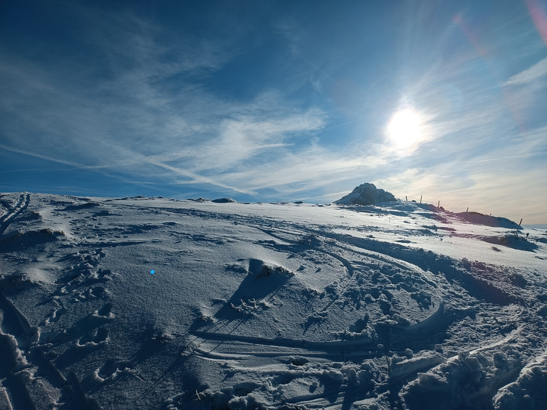 Découverte du Rossberg en ski de randonnée