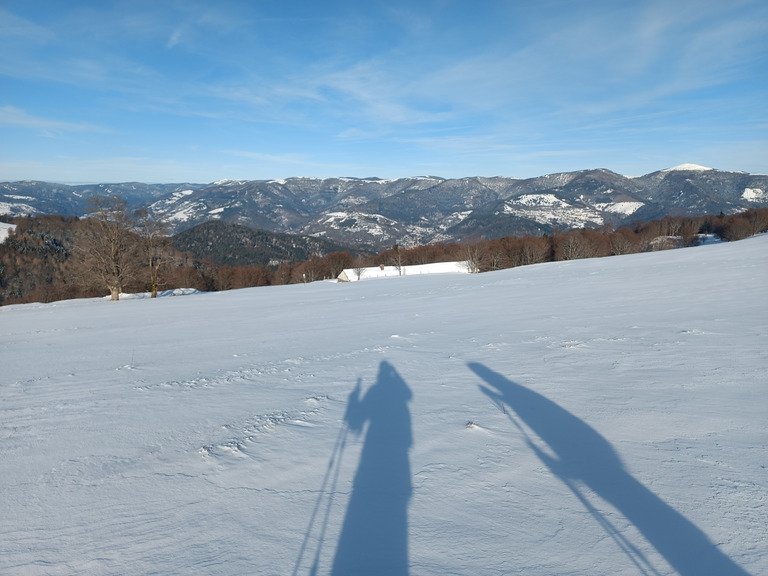 Découverte du Rossberg en ski de randonnée