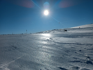 Entre glace et poudre 