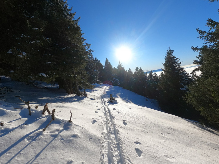 Soleil au dessus des nuages