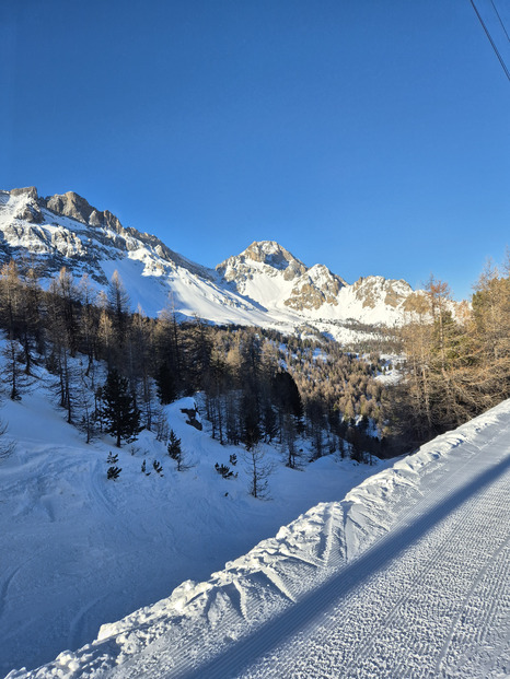 A l'ombre mais belle neige