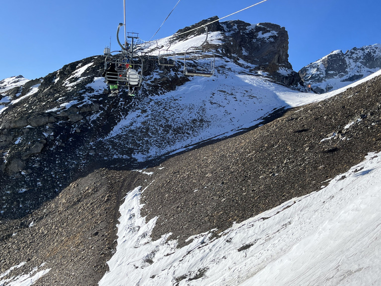 Du soleil mais enneigement médiocre