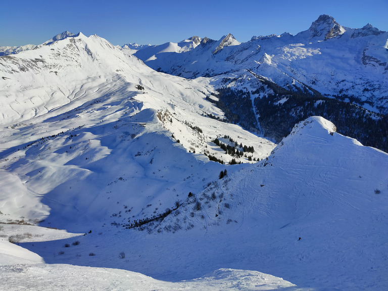 Maintenant c'est sur les pistes..