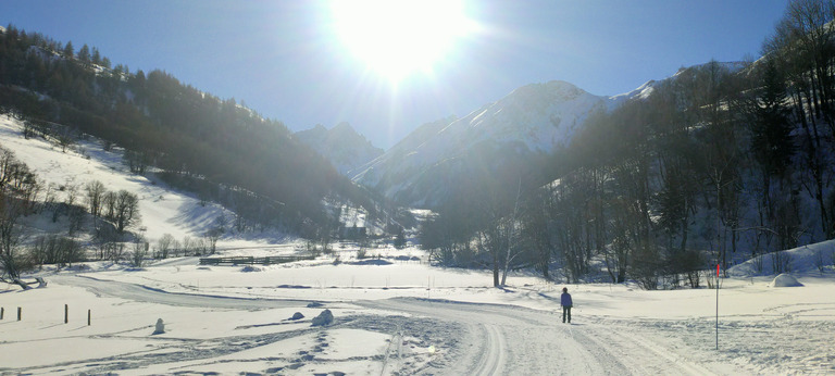 Très bonnes conditions pour le ski de fond