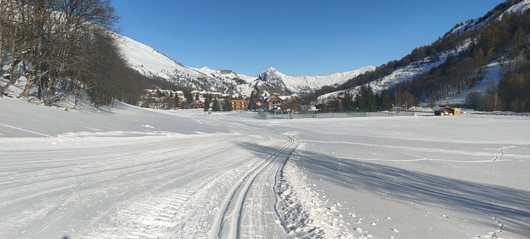 Très bonnes conditions pour le ski de fond