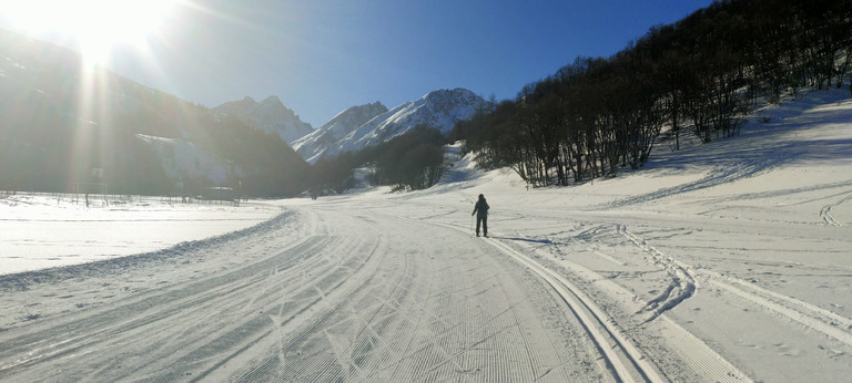 Très bonnes conditions pour le ski de fond