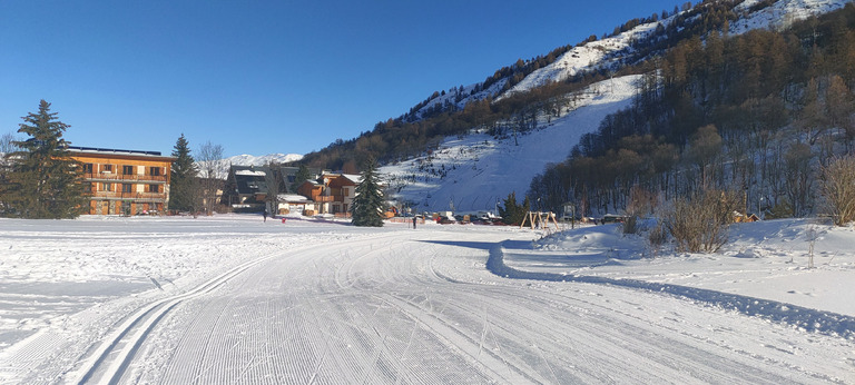 Très bonnes conditions pour le ski de fond