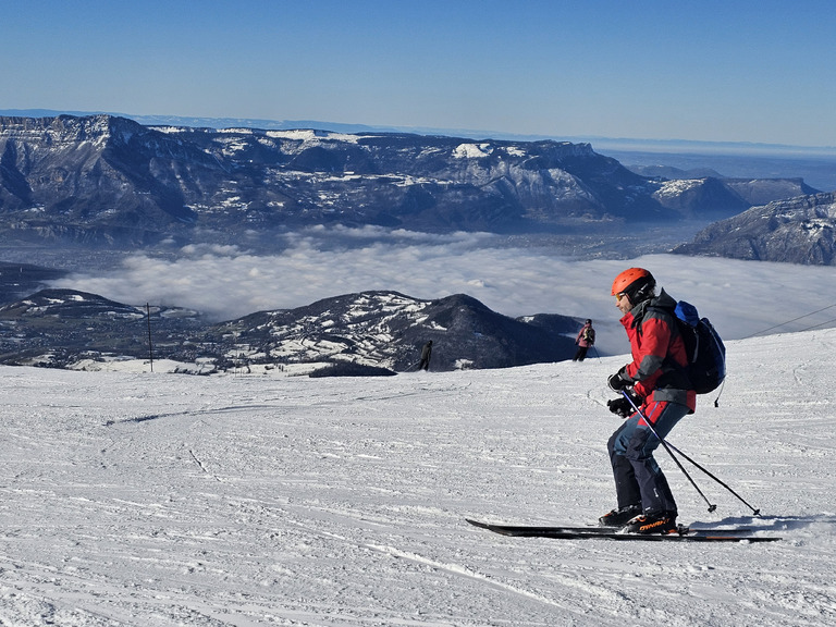 Chamrousse : 1/2 mer de nuages avant le week-end