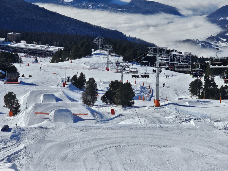 Chamrousse : 1/2 mer de nuages avant le week-end