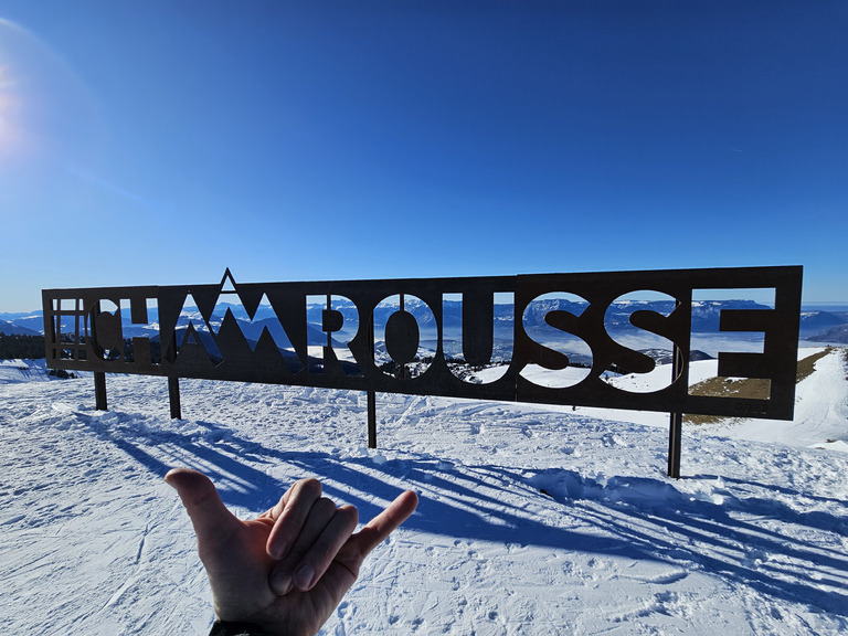 Chamrousse : 1/2 mer de nuages avant le week-end