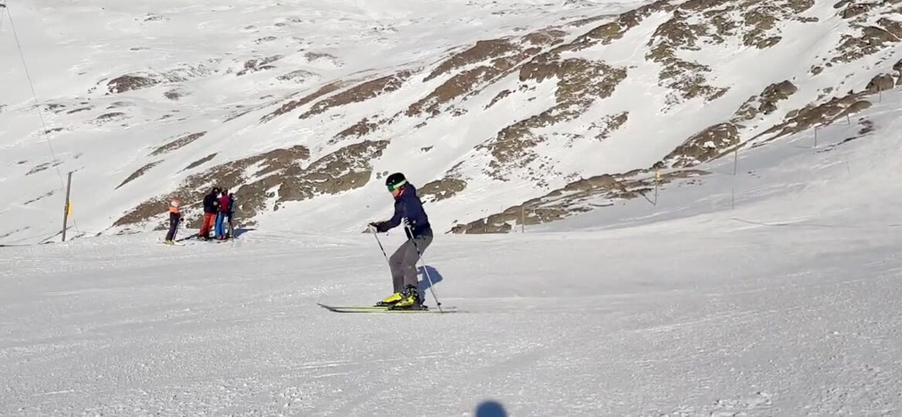 Sarenne en mode carving, , grandiose !