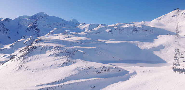 Soleil et glace pilée 