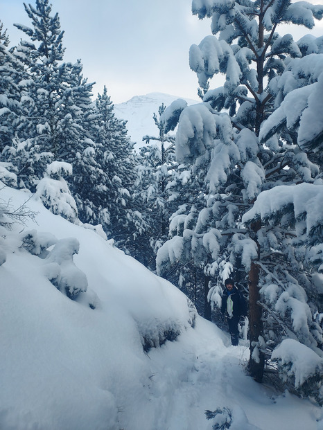 Semaine de Noël 🎄 mitigée dans les Pyrénées entre ❄️, ☔️ et 🧊