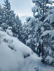 Semaine de Noël 🎄 mitigée dans les Pyrénées entre ❄️, ☔️ et 🧊