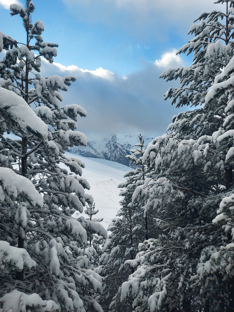 Semaine de Noël 🎄 mitigée dans les Pyrénées entre ❄️, ☔️ et 🧊