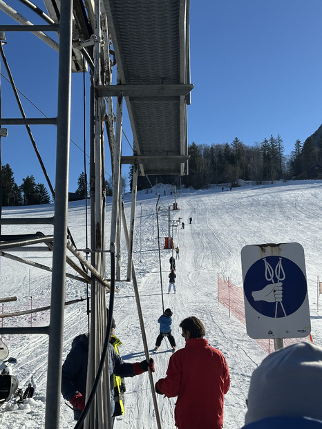 le ski à la maison